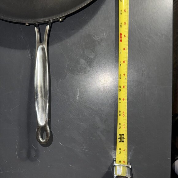 Cuisinart Skillet Model #622-38H Stir Fry Wok 14” Teflon Pan Stainless Steel - Picture 2 of 16